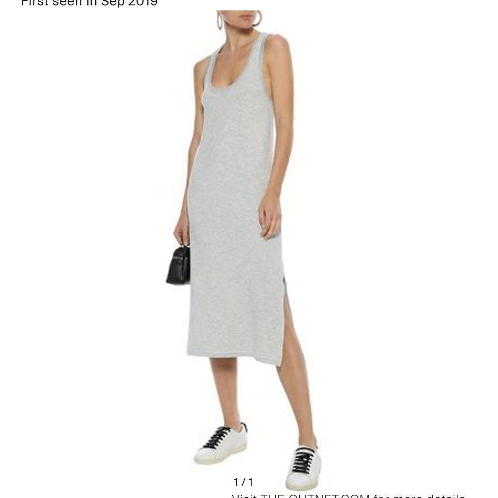 rag & bone marlon scoop neck dress heather grey XS - Picture 3 of 5